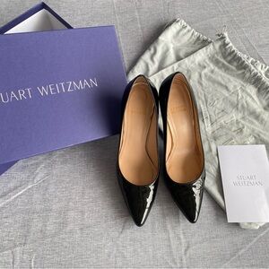 Stuart Weitzman | Classic Patent Pointed-Toe Heels